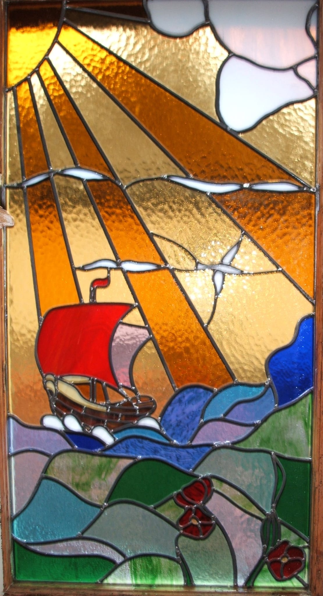 Leaded light stained glass by Liverpool Glass and Joinery