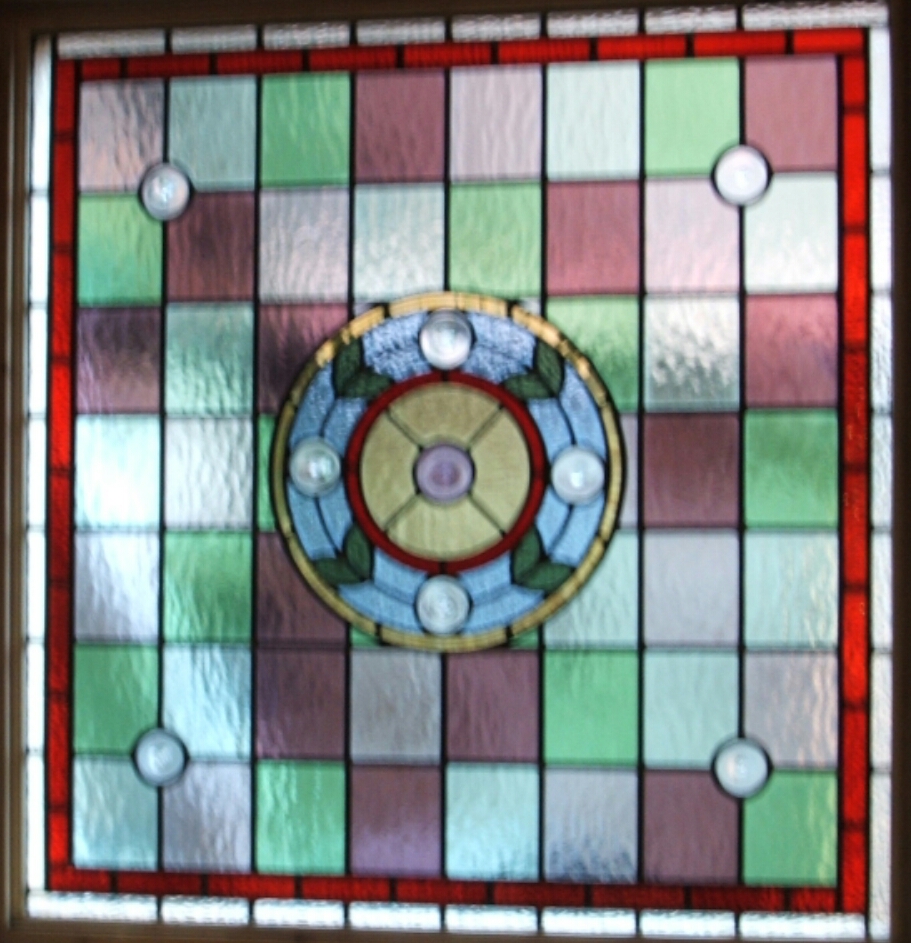 Bespoke leaded glass panel, Liverpool