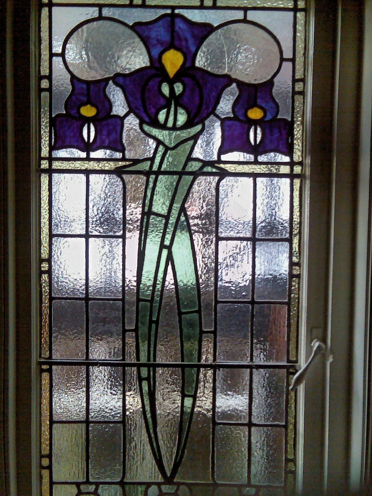 Hand-crafted stained glass panel, Liverpool Glass and Joinery