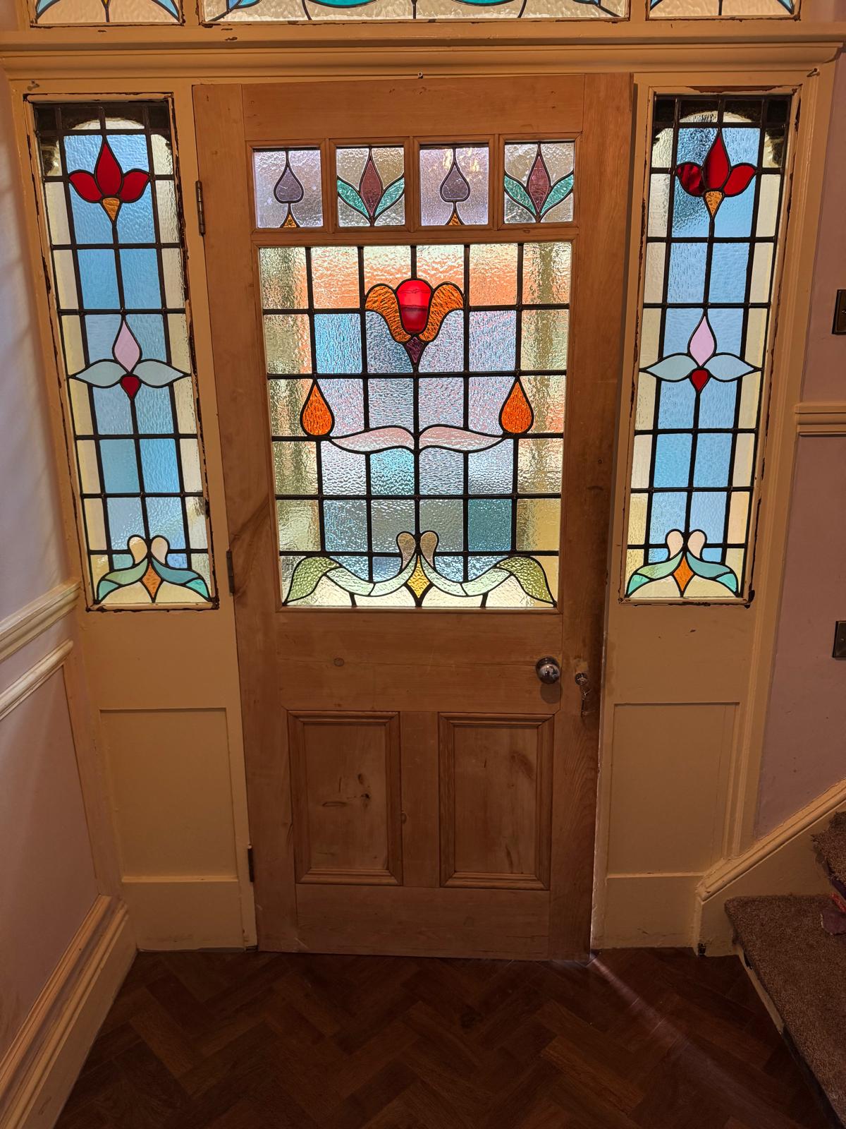 Traditional stained glass by Liverpool Glass and Joinery