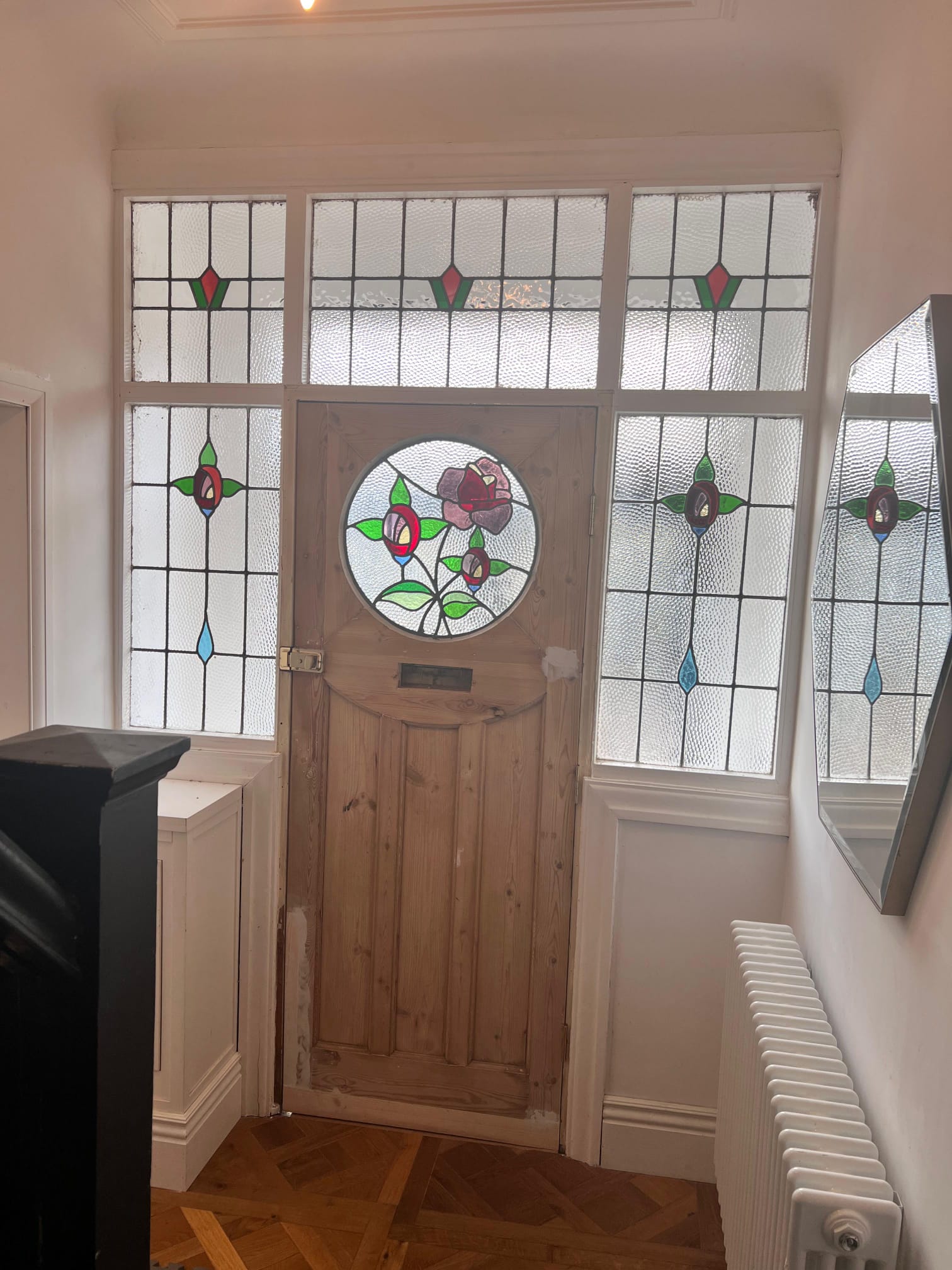 Leaded light restoration, Penny Lane Liverpool